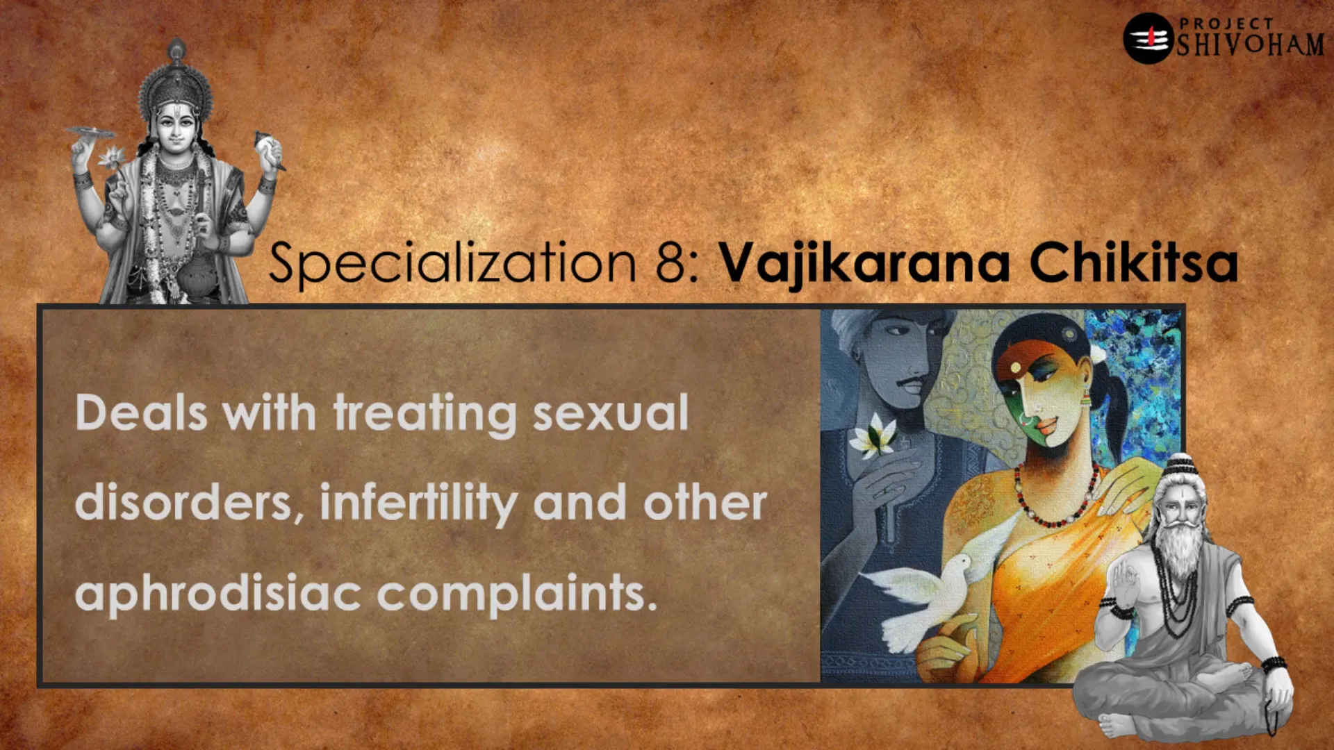 Sexual health treatments in Vajikarana Chikitsa