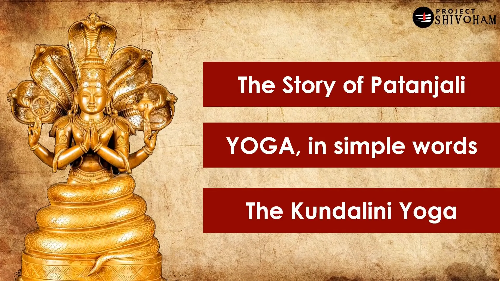 Illustration of Patanjali