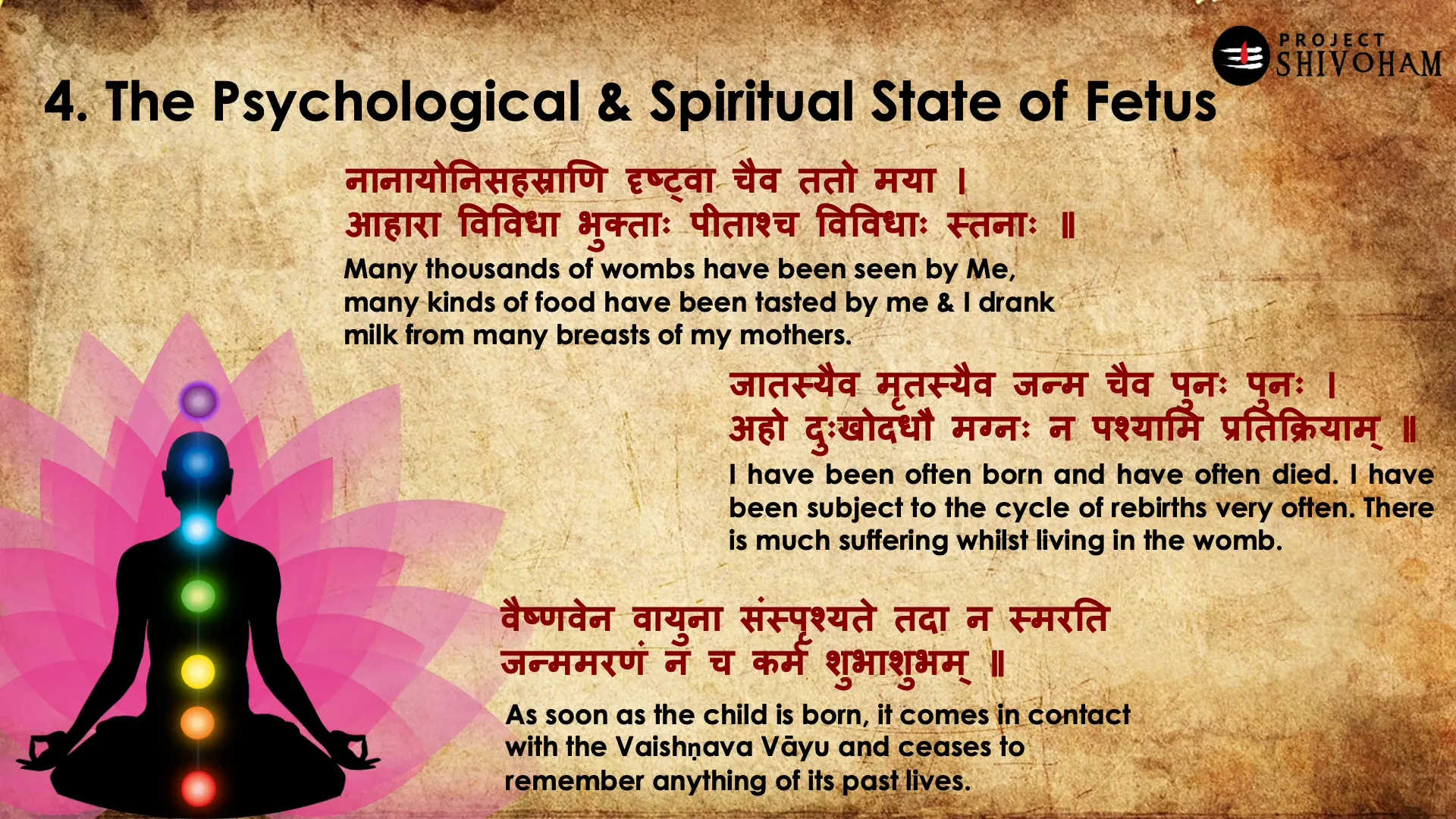 Spiritual significance of the fetus