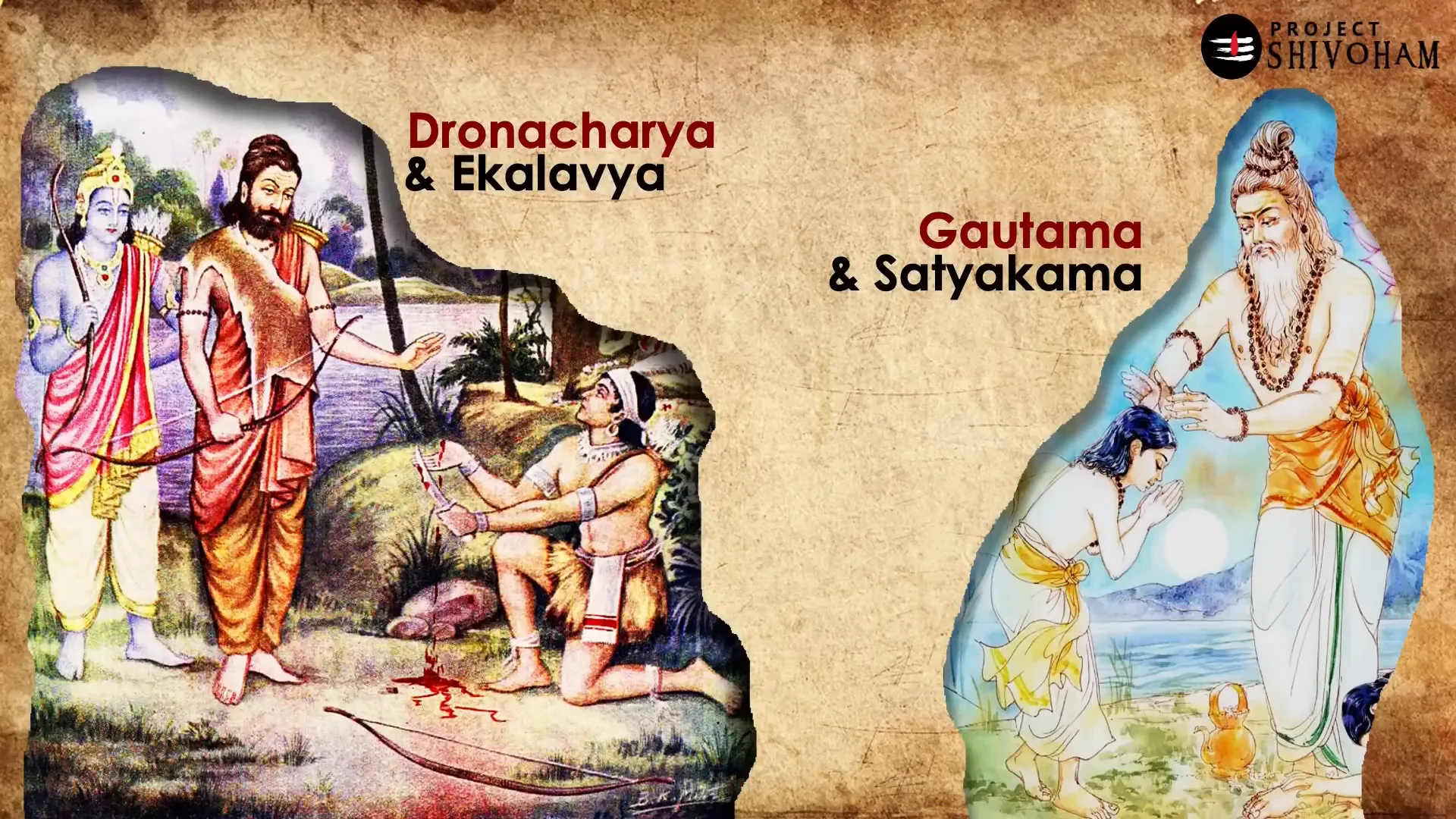 Ekalavya and Satyakama comparison