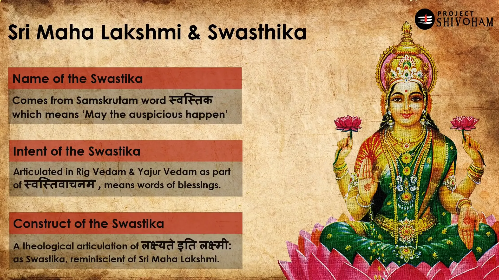 Summary of the Swastika's name, intent, and construct aligning with its auspicious meaning