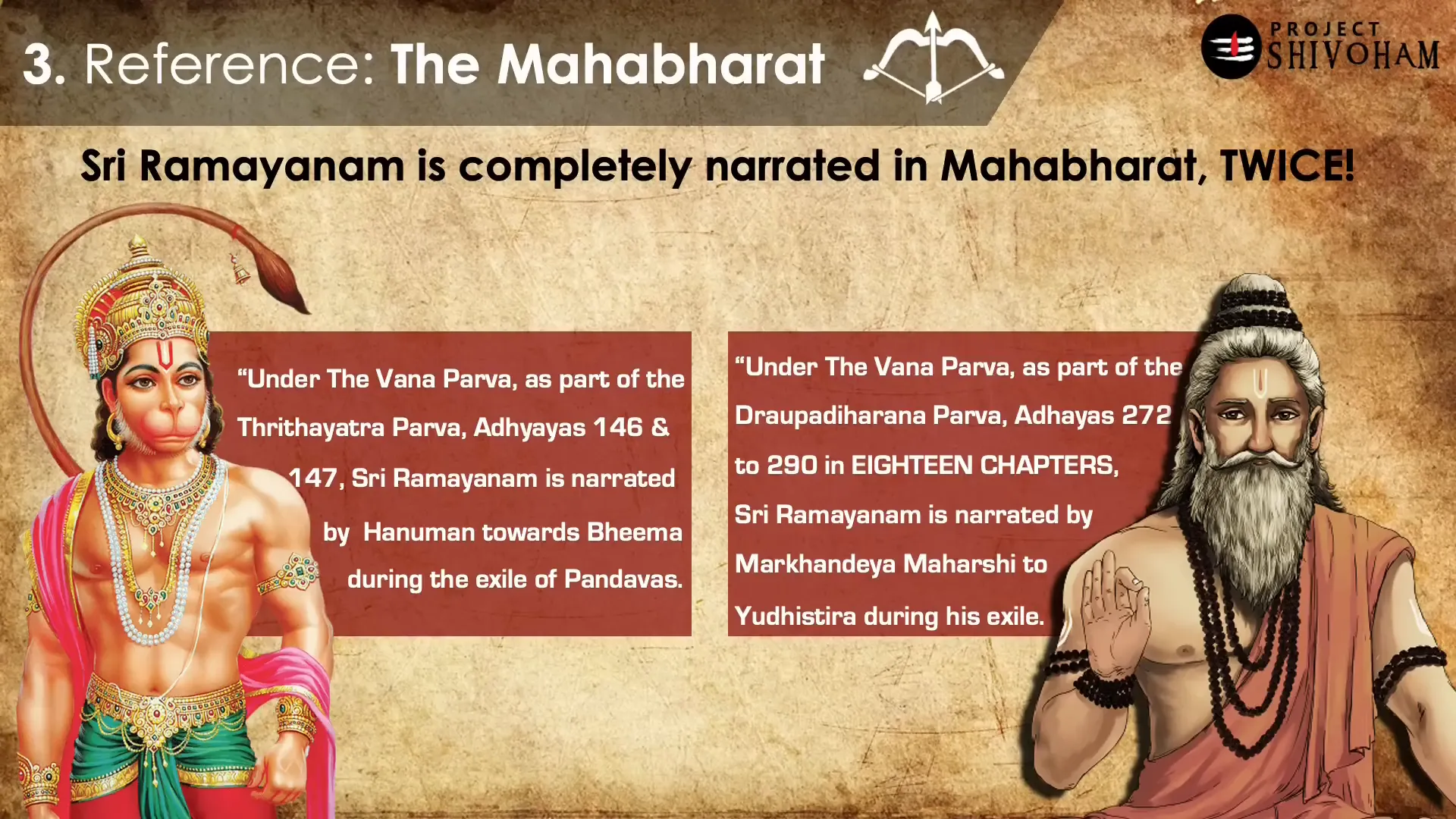 Mahabharata references to Ramayana