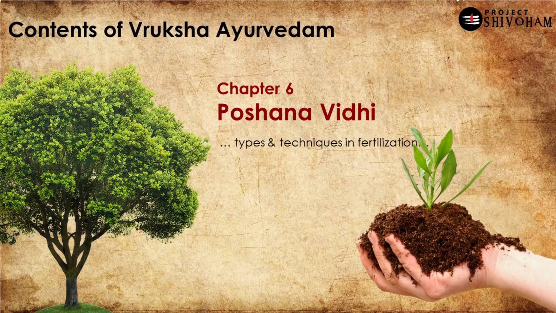 Poshana Vidhi chapter on fertilizing and nurturing plants